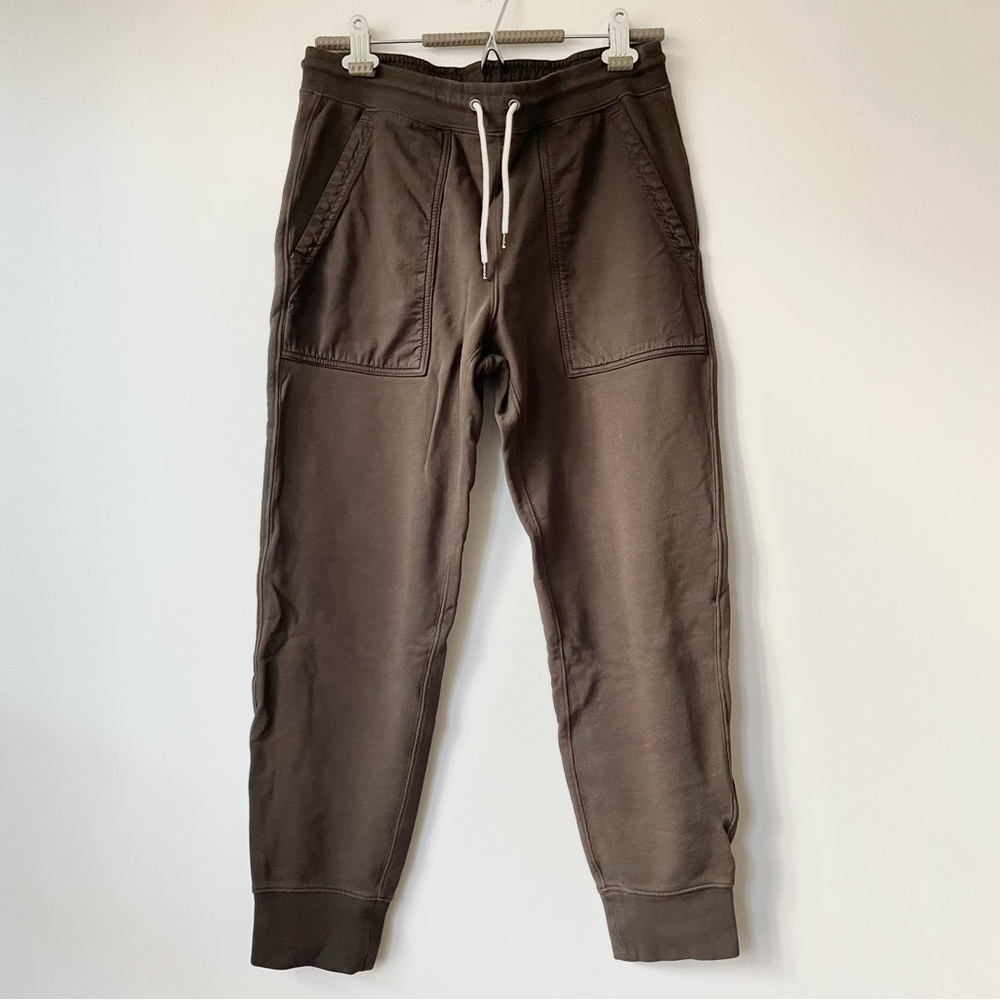 CLUB MONACO | TERRY FLEECE SWEATPANTS JOGGER TWILL POCKETS PANT UTILITY HYPE